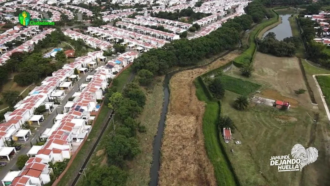 Obras Zanjón el Rosario Jamundí.