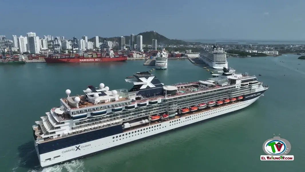 Cartagena Recibe Seis Cruceros.