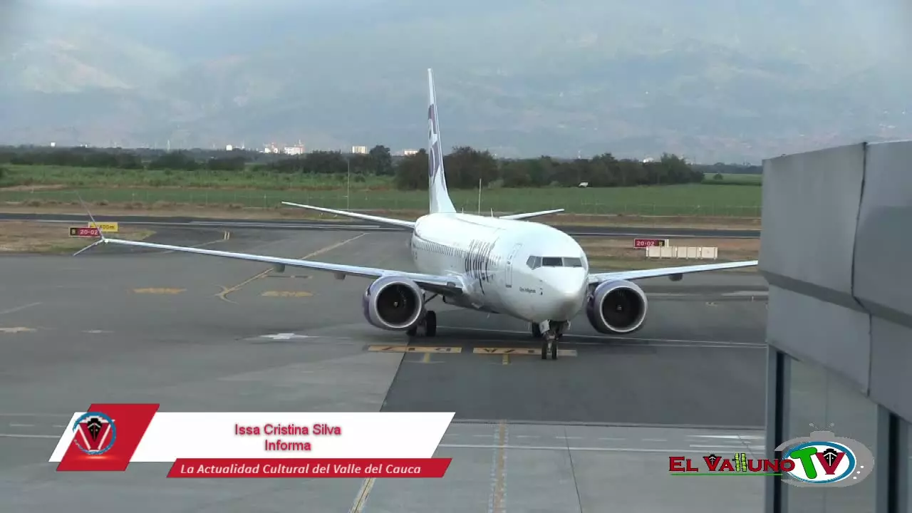 Arajet Aterrizó en Cali.