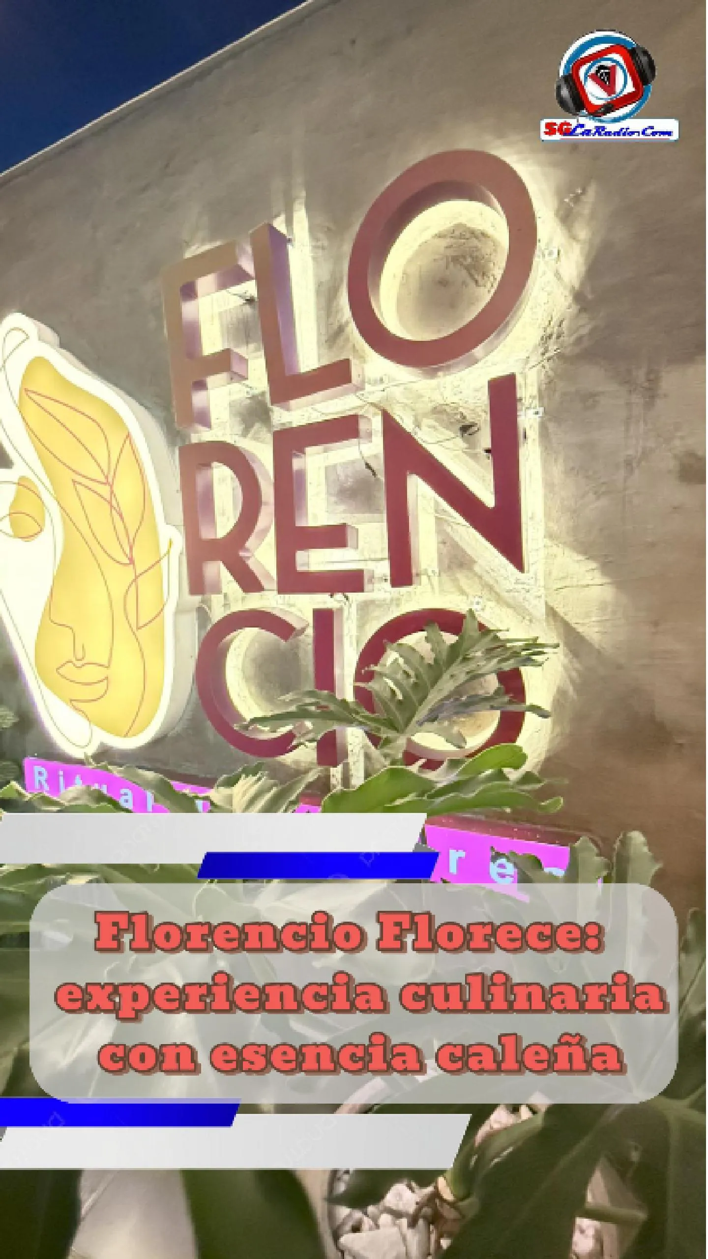 Florencio Florece Experiencia Culinaria