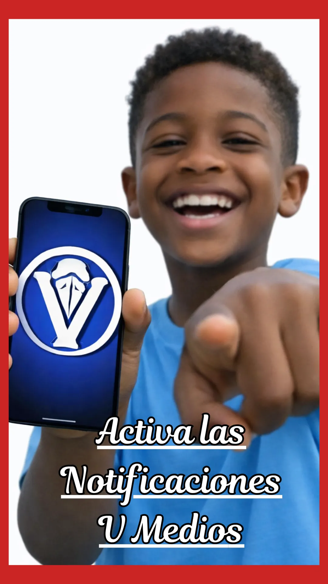 Activa las Notificaciones V Medios