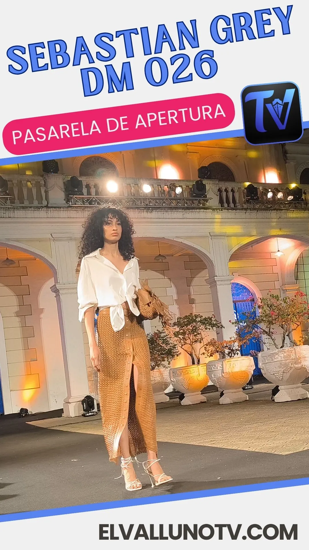 Sebastián Grey En la Gran Apertura de Distrito Moda- Palmira.