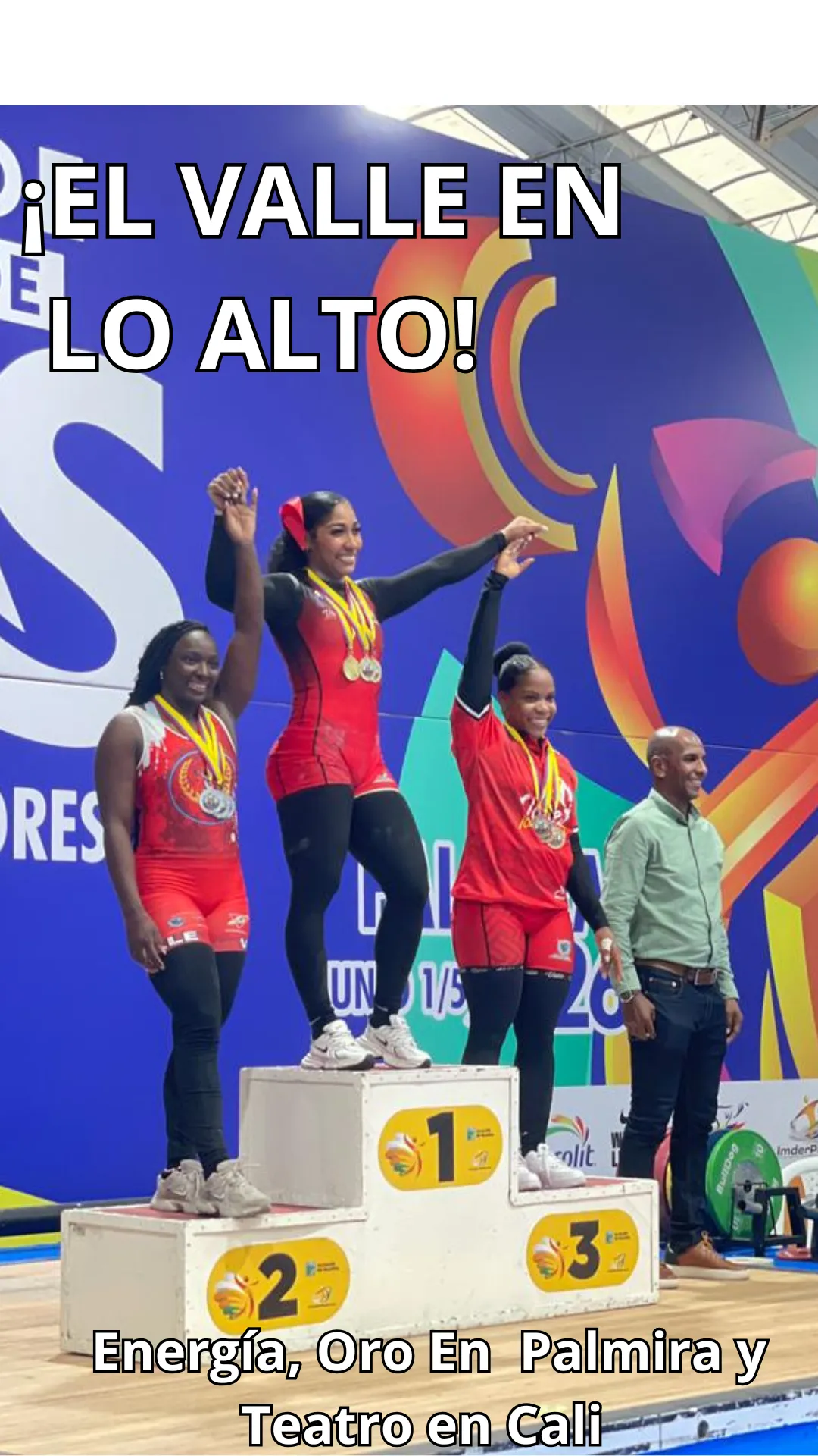 ¡EL VALLE EN LO ALTO! Energía, Oro en Palmira y Teatro en Cali.