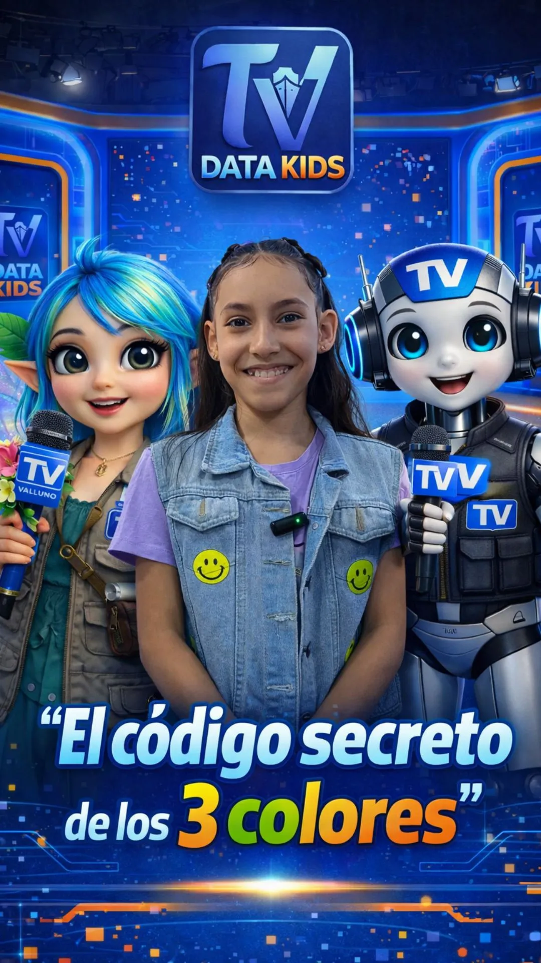 Data Kids- El Código Secreto de los 3 Colores